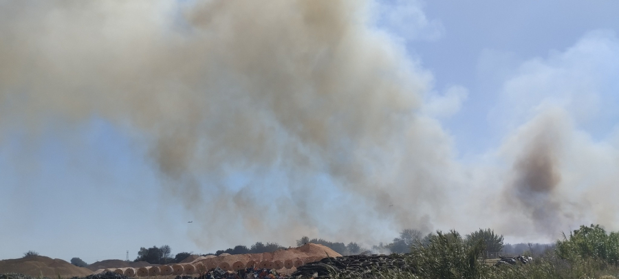 Σε εξέλιξη φωτιά στην Αρετή Ηλείας