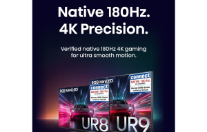 Η Hisense αναβαθμίζει την εμπειρία θέασης με native 180Hz στις RGB MiniLED τηλεοράσεις