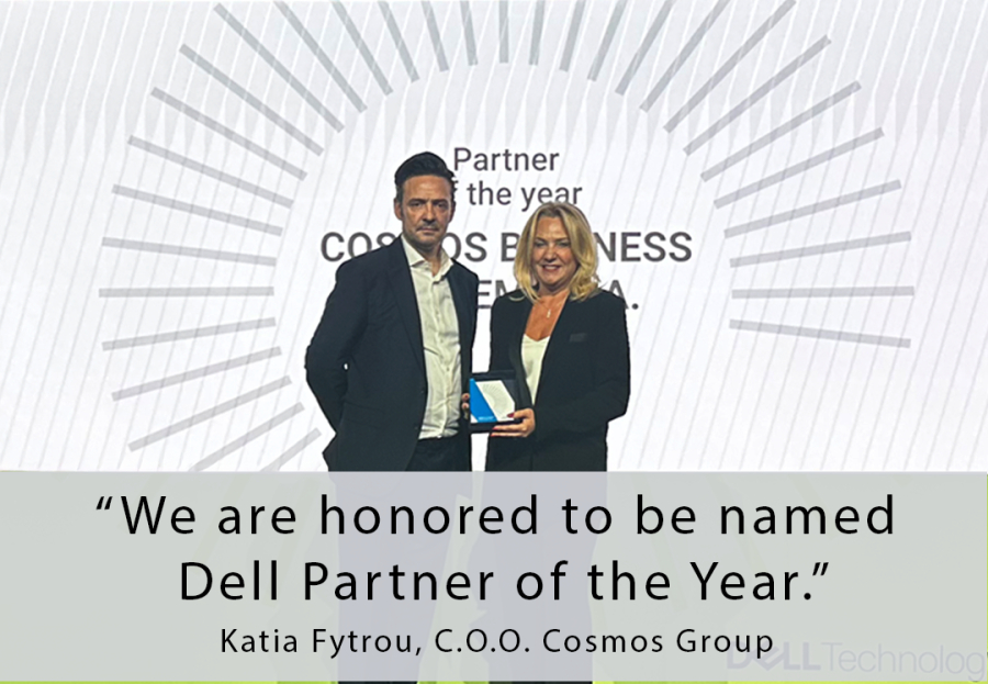 Η Cosmos Business Systems αναδείχθηκε «Dell Partner of the Year»