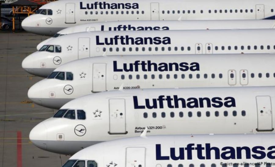 Η Lufthansa αποπλήρωσε το 1 δισ. δάνεια που πήρε από το γερμανικό δημόσιο