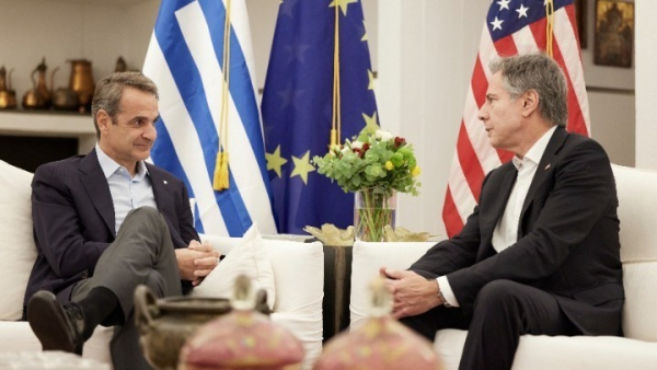 Μητσοτάκης: Επικοινωνία με Μπλίνκεν- Στο επίκεντρο Γάζα και Ερυθρά Θάλασσα