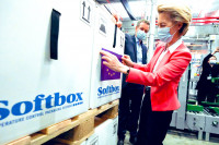 Φον ντερ Λάιεν: Στόχος ο εμβολιασμός του 70% του ενήλικου πληθυσμού μέχρι το τέλος του καλοκαιριού