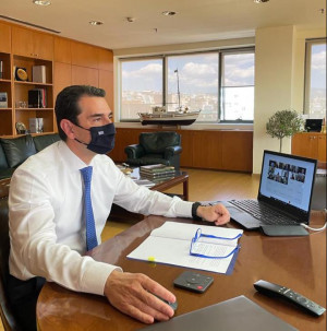 ΥΠΕΝ - Κ. Σκρέκας: Ενημέρωση στις διπλωματικές αντιπροσωπείες στην Ελλάδα