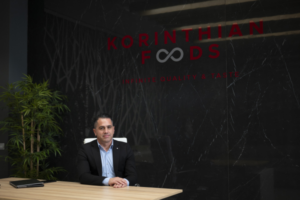 Η. Κακογιάννης, Ιδρυτής και Διευθύνων Σύμβουλος της Korinthian Foods