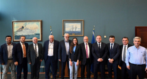 Χ. Στυλιανίδης: Συνάντηση με τον πρόεδρο ΣΕΕΝ