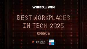 Η Kaizen Gaming για 3η συνεχόμενη χρονιά στα Best Workplace in Tech