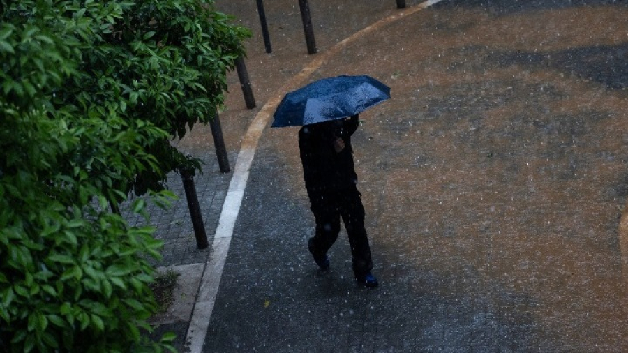 Θεσσαλονίκη: Καταιγίδα έπληξε την πόλη - Έπεσαν δέντρα στο κέντρο
