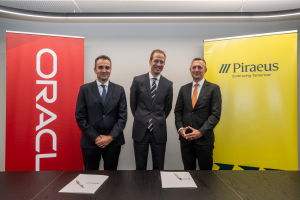 Πειραιώς και Oracle ανανέωσαν τη στρατηγική τους συνεργασία με έμφαση στο AI, το Cloud και τη βιωσιμότητα