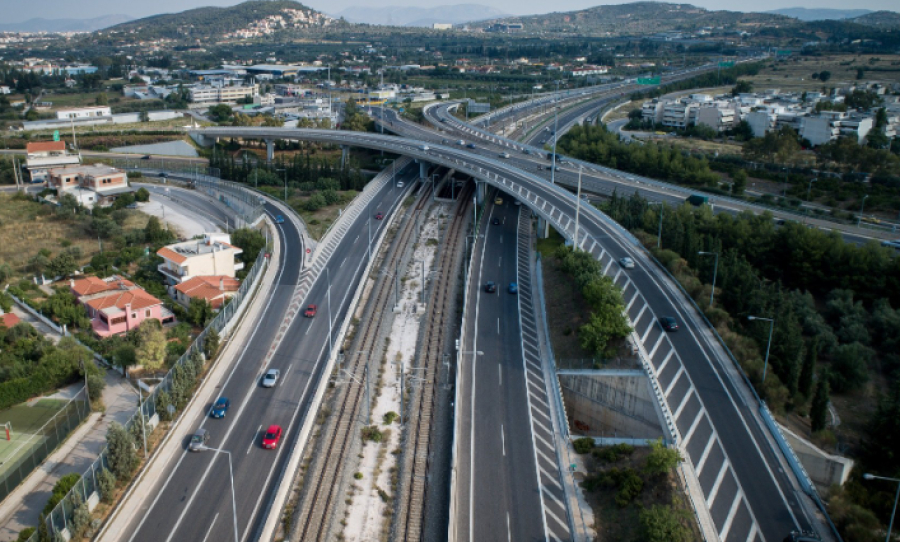Κυκλοφοριακές ρυθμίσεις από σήμερα Τετάρτη, 6/3, στη Δυτική Περιφερειακή Λεωφόρο Υμηττού