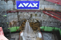 Γραμμή 4 Μετρό: Στον σταθμό «Ευαγγελισμός» ο μετροπόντικας «Αθηνά»