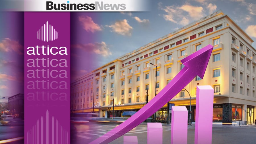 Attica Stores: Θέλουν αύξηση τζίρου +5% στην επέτειο των 20 ετών και αντίστοιχη αύξηση κερδοφορίας