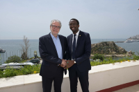 ΥΝΑΝΠ Στυλιανίδης: Γεύμα εργασίας με τον Υφυπουργό Οικολογικής Μετάβασης και Περιφερειακής Συνοχής της Γαλλίας, Hervè Berville