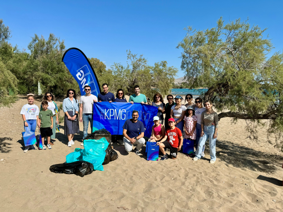 Η KPMG για 6η φορά στον Παγκόσμιο Εθελοντικό Καθαρισμό Ακτών