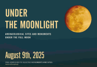 H πανσέληνος του Αυγούστου σε μνημεία, μουσεία και αρχαιολογικούς χώρους