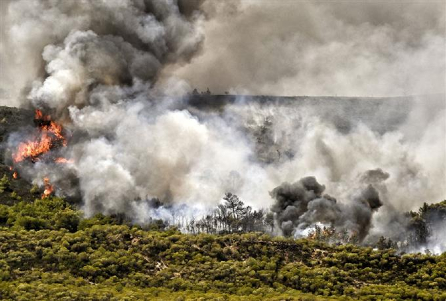 Φωτιά στα Σφακιά