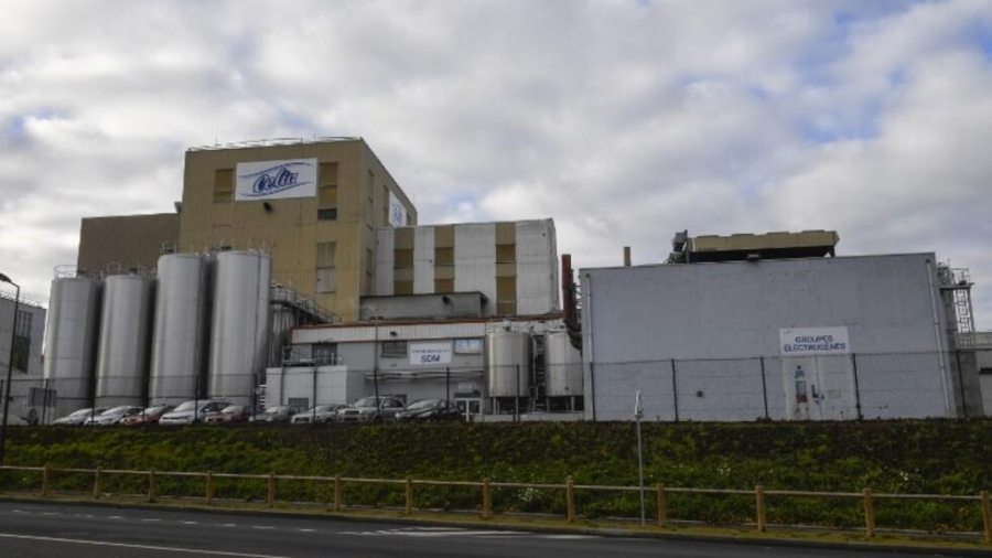 France : des agriculteurs ont pris d'assaut le siège du géant laitier Lactalis