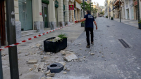 Ηράκλειο: Περιορισμένης έκτασης ζημιές σε ετοιμόρροπα κτίρια μετά τον σεισμό
