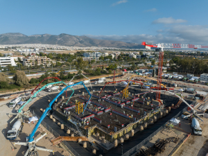 LAMDA Development: Ολοκληρώθηκε η θεμελίωση του Riviera Tower