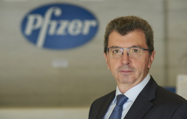 Ο CEO της Pfizer Hellas Ζαχαρίας Ραγκούσης.