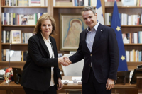 Στη ΝΔ η Εύη Χριστοφιλοπούλου