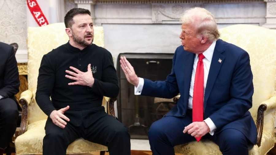 Σφοδρή σύγκρουση στον Λευκό Οίκο - Ο Τραμπ έδιωξε τον Ζελένσκι