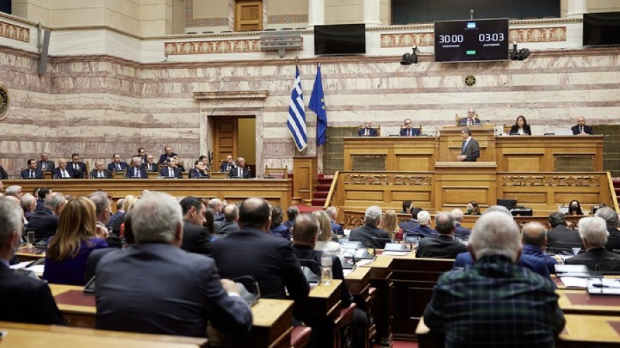 Βουλή: Με τις ομιλίες των πολιτικών αρχηγών ολοκληρώνεται σήμερα η συζήτηση επί της πρότασης δυσπιστίας