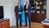 Συνάντηση Υφ. Ανάπτυξης Καλαφάτη με τον Αντιπεριφερειάρχη Δ. Ελλάδας Παπαδόπουλο