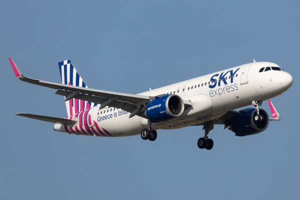 SKY express: Ακύρωση πτήσεων προς και από το Τελ Αβίβ έως Δευτέρα 9 Μαρτίου