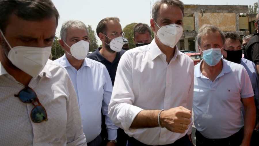 Μητσοτάκης: Οι πολίτες που είδαν τα σπίτια τους να καταστρέφονται και οι παραγωγοί θα αποζημιωθούν