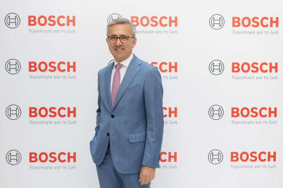 Ο Διευθύνων Σύμβουλος της Bosch Ελλάδας Iωάννης Κάπρας