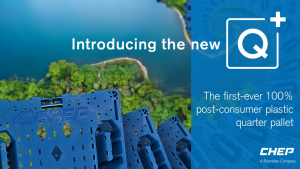 CHEP Europe: Παρουσιάζει την πρώτη παλέτα κατασκευασμένη από 100% πλαστικά απορρίμματα