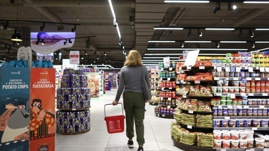 ΙΕΛΚΑ: Αυξημένες κατά μέσο όρο 3% οι τιμές προϊόντων στα σούπερ μάρκετ τον Ιανουάριο