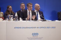 Μητσοτάκης: Κανείς δεν μπορεί να δεχθεί τον δεσποτικό αναθεωρητισμό που απειλεί τα σύνορα