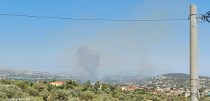 Πυρκαγιά στην Κάντζα - Προειδοποιητικό μήνυμα του 112