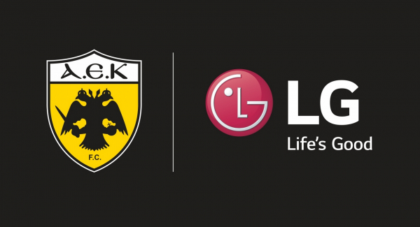 LG: Aνανεώνει για 5η χρονιά τη συνεργασία της με την ΠΑΕ ΑΕΚ