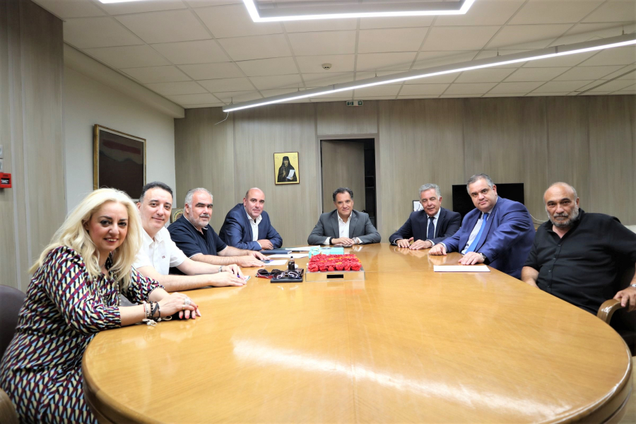 Γεωργιάδης: Συνάντηση με τον Πρόεδρο της Ομοσπονδίας Εργαζομένων στον Επισιτισμό –Τουρισμό