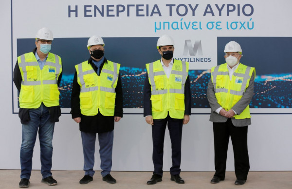 Μυτιληναίος: Εισάγει την Ελλάδα στη νέα εποχή παραγωγής ηλεκτρικής ενέργειας