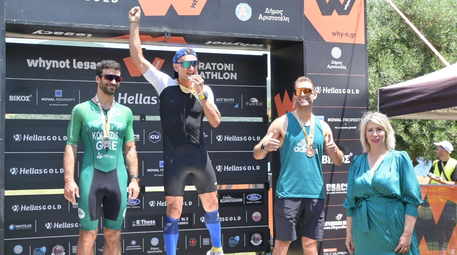 Ελληνικός Χρυσός: Ολοκληρώθηκε το πρώτο Stratoni Triathlon 2025