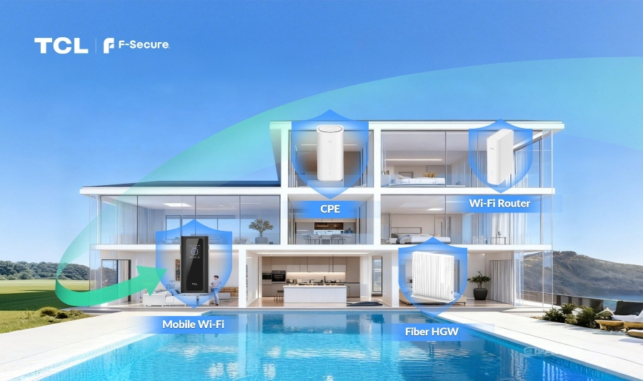 TCL και F-Secure ενώνουν δυνάμεις για ασφαλή συνδεσιμότητα συσκευών