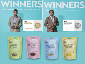 3αλφα: 1 Gold &amp; 1 Silver βραβείο για το λανσάρισμα των έτοιμα φυσικά! της 3αλφα στα RetailBusiness Awards 2021