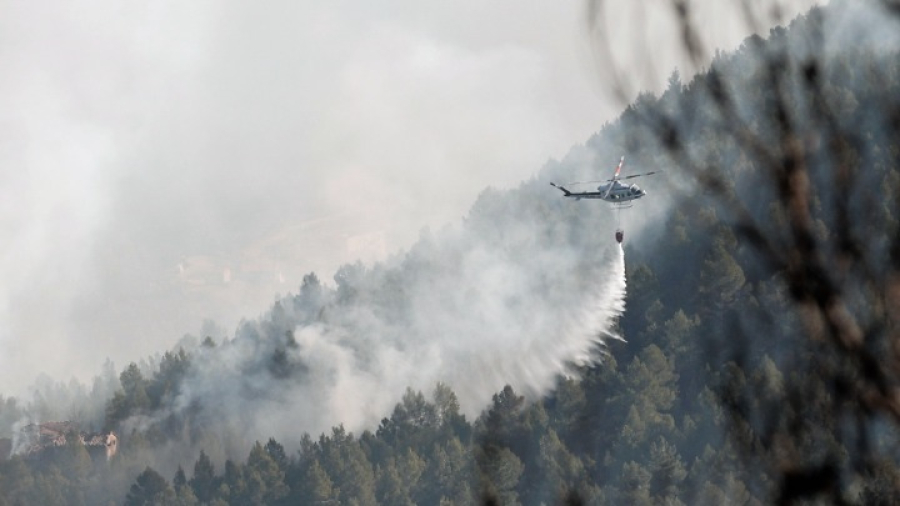 Ισπανία: Εκτός ελέγχου η μεγάλη δασική πυρκαγιά ανατολικά χώρας