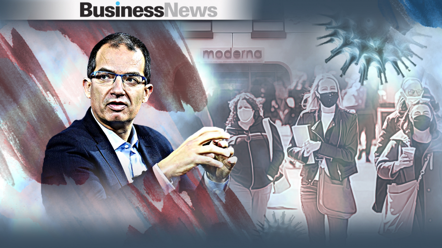 Στεφάν Μπανσέλ (CEO Moderna): Τέλος της πανδημίας σε ένα χρόνο