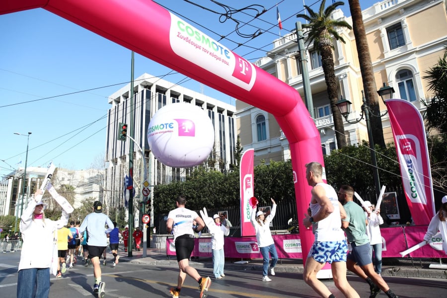 COSMOTE TELEKOM: Μεγάλος Χορηγός στον 14ο Ημιμαραθώνιο της Αθήνας