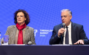 Thessaloniki Summit: Η Στρατηγική Ανάπτυξης της Βιομηχανίας στη συζήτηση Σαράντη - Θεοδωρικάκου