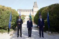 Σύνοδο Κορυφής Ελλάδας - Βουλγαρίας - Ρουμανίας: Συζητήσεις για το ενεργειακό και το μεσανατολικό ζήτημα