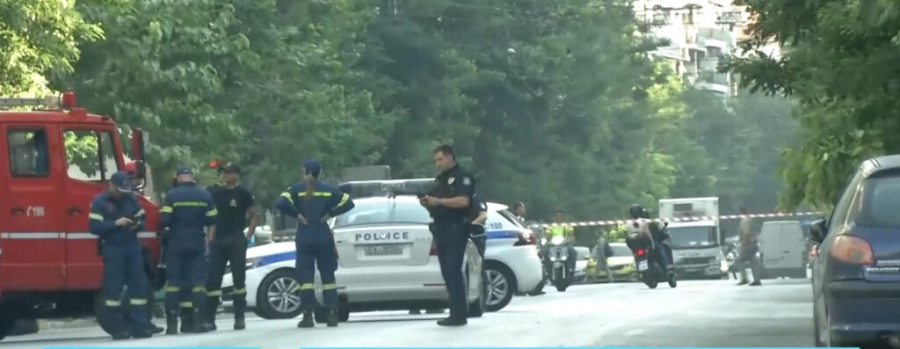 Έκρηξη αυτοσχέδιου μηχανισμού στη Μασονική Στοά στην Αχαρνών - Κλειστοί οι γύρω δρομοι