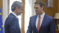 ΕΥΠ και Πόθεν έσχες συζητήθηκαν στην συνάντηση Μητσοτάκη – Κασσελάκη