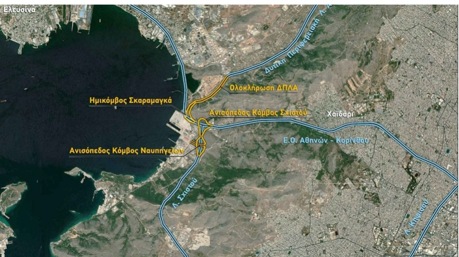Έργο - ανάσα για το κυκλοφοριακό η "τριπλή παρέμβαση" στον Σκαραμαγκά