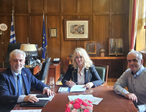 Συνάντηση της υφυπουργού Ανάπτυξης με εκπροσώπους της Ομοσπονδίας Βιοτεχνών Υδραυλικών Ελλάδας