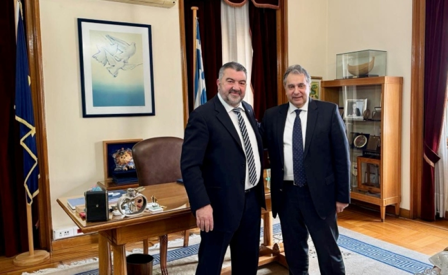 Τελετή Παράδοσης- Παραλαβής ΠΕΣ Αττικής στο νέο Πρόεδρο Κωνσταντίνο Δαμίγο